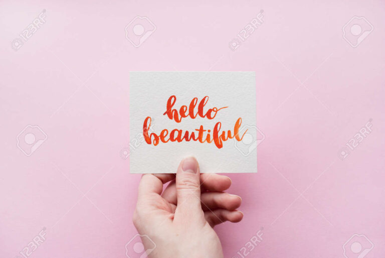 bonjour ma belle