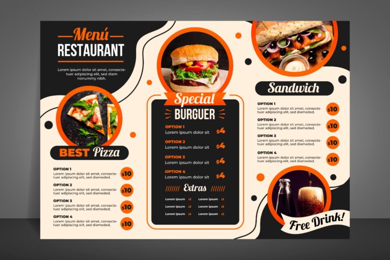 Le bouche à oreille menu