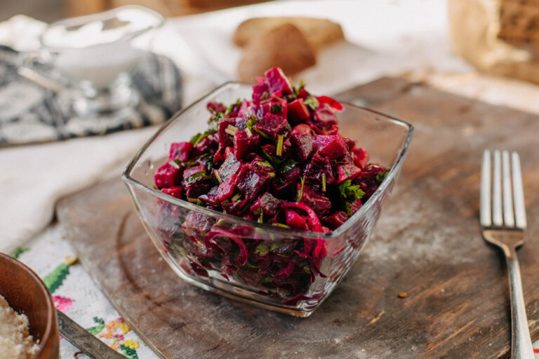 salade de betteraves rouges