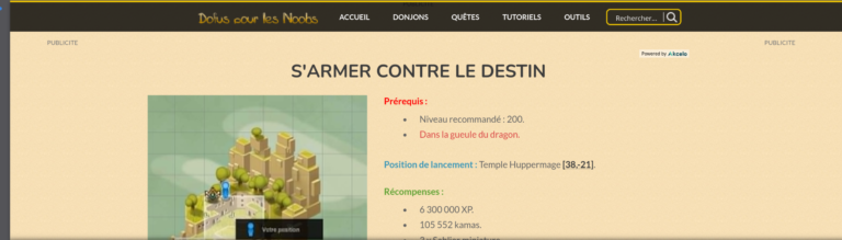 s'armer contre le destin