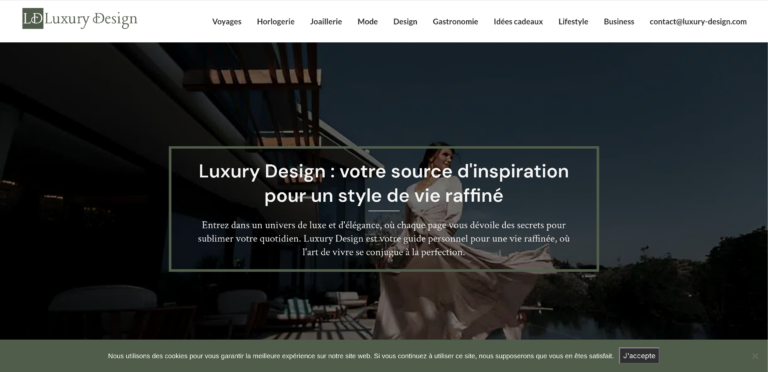 luxury design art de vivre