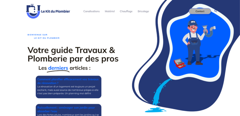 le kit du plombier