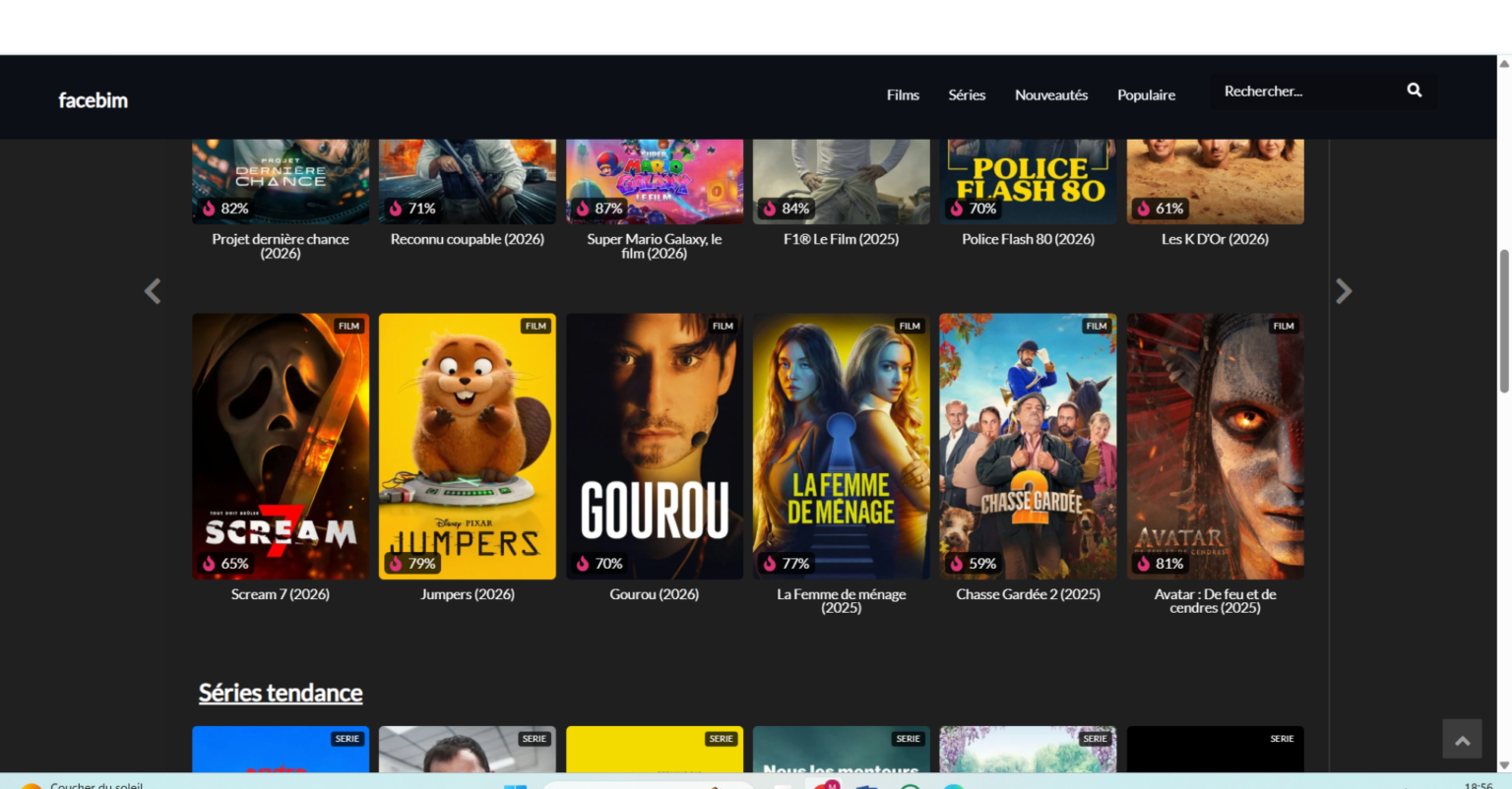Facebim : nouvelle adresse officielle en 2026 et accès au site - Bonne Info